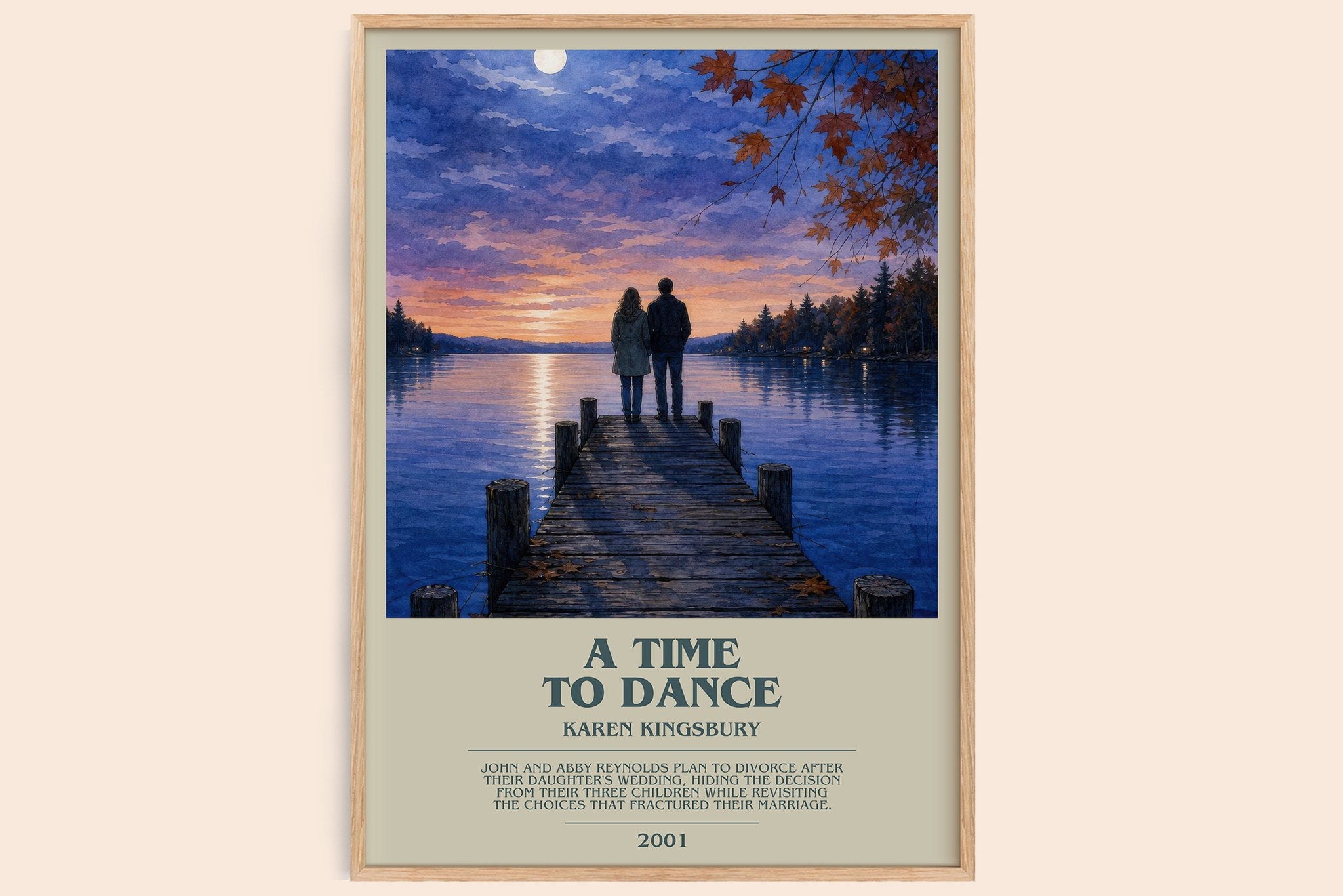 A Time to Dance Bookish Wall Art by Karen Kingsbury