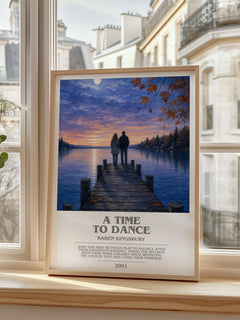 A Time to Dance bookish poster colour and style options – Karen Kingsbury book art
