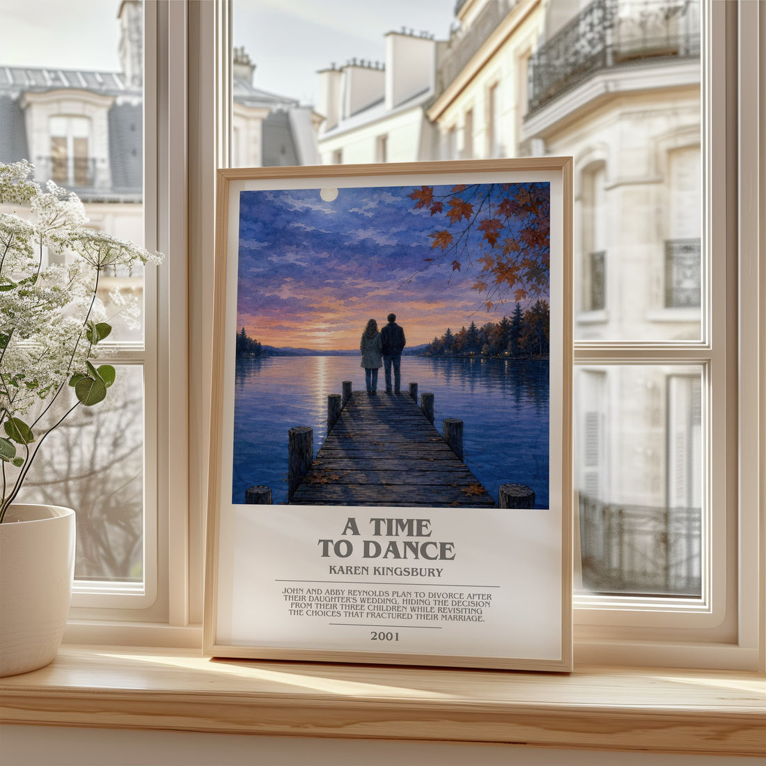 A Time to Dance bookish poster colour and style options – Karen Kingsbury book art