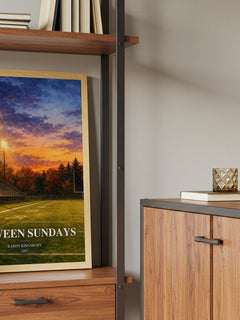 Between Sundays book watercolour illustration paper finish options – matte satin gloss