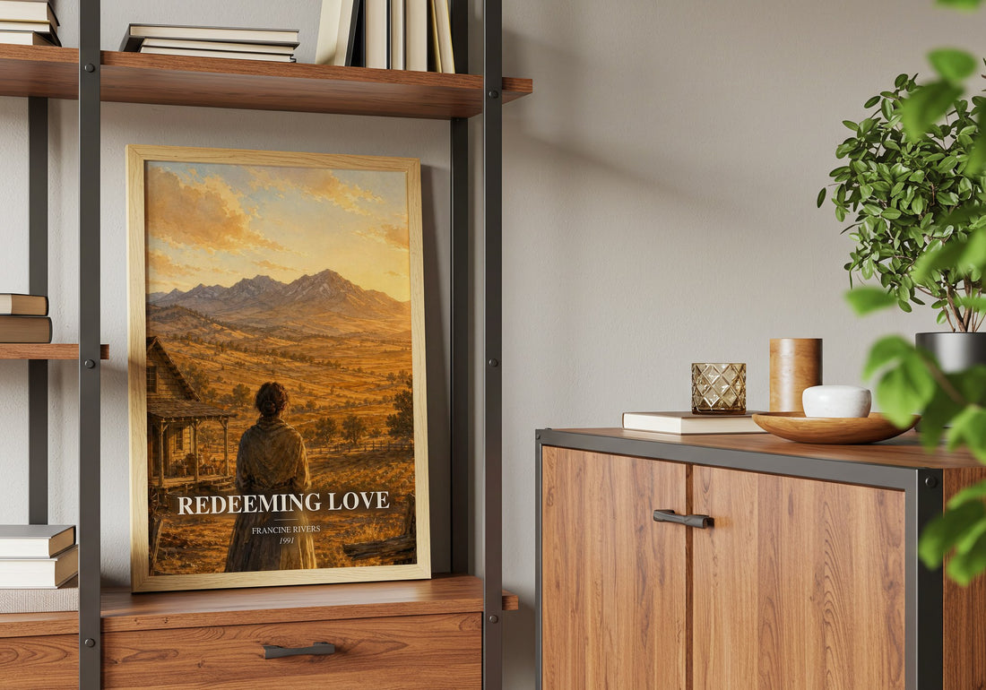 Redeeming Love book watercolour illustration paper finish options – matte satin gloss