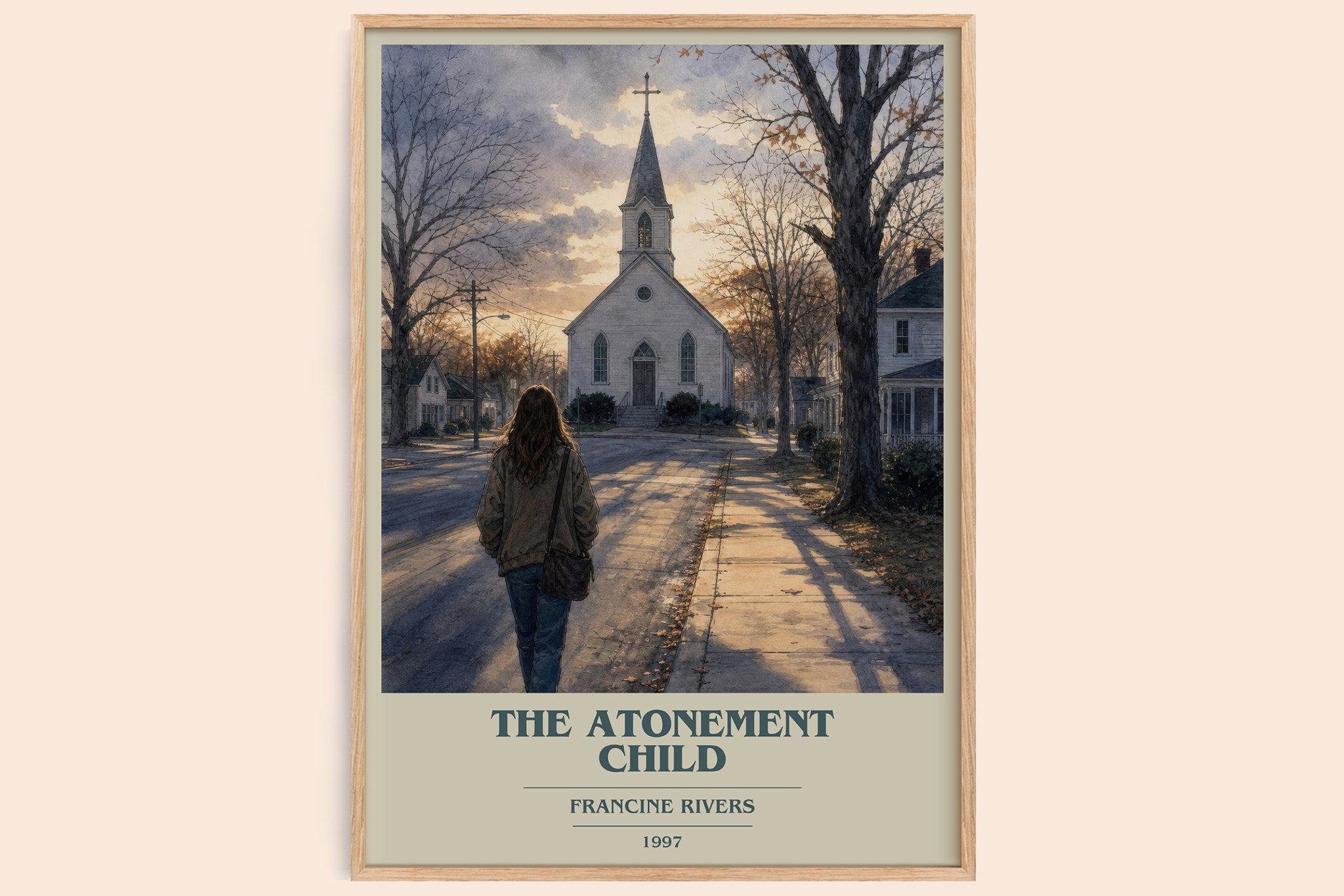 The Atonement Child Book Cover Poster by Francine Rivers