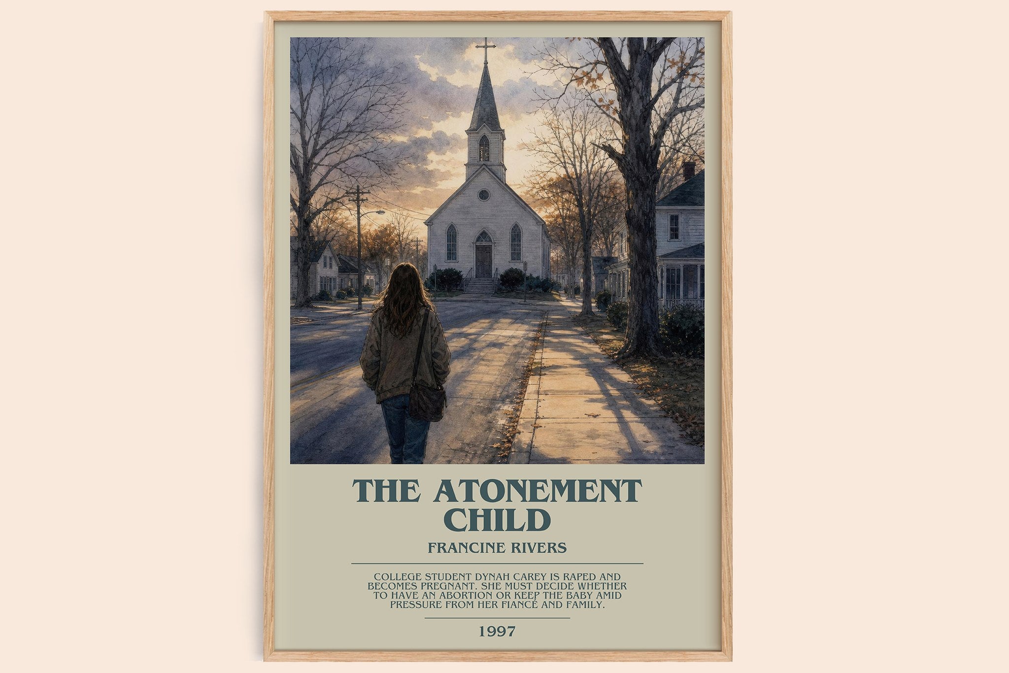 The Atonement Child Bookish Wall Art by Francine Rivers