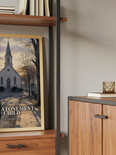 The Atonement Child book watercolour illustration paper finish options – matte satin gloss