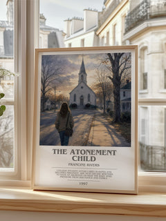 The Atonement Child bookish poster colour and style options – Francine Rivers book art