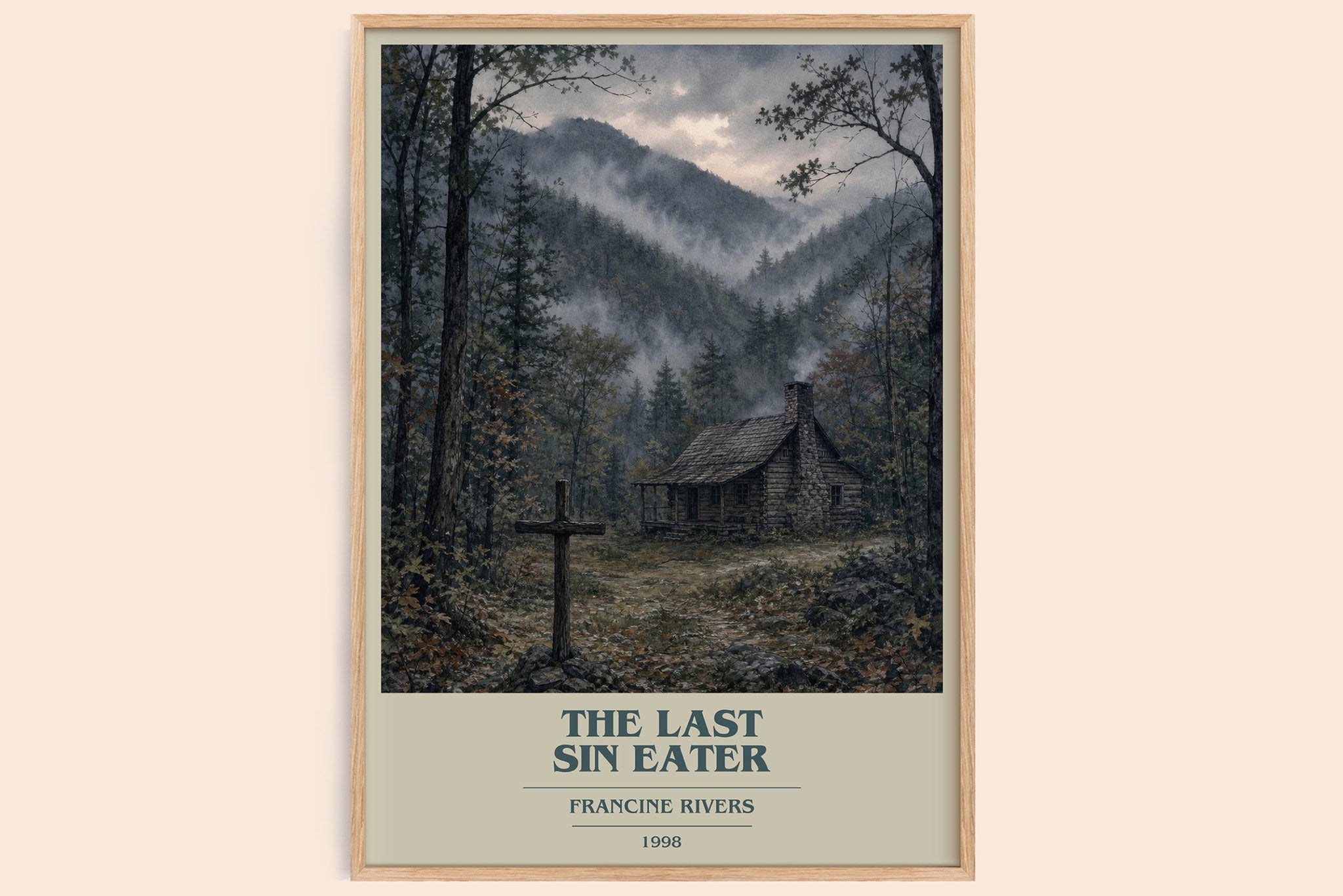 The Last Sin Eater Book Cover Poster by Francine Rivers