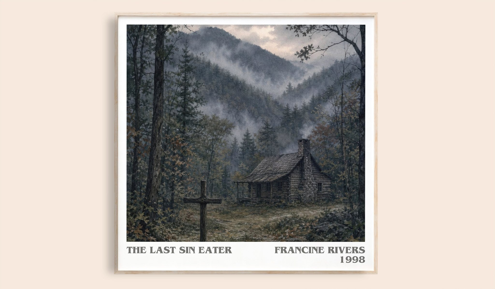 The Last Sin Eater Literary Art Print by Francine Rivers