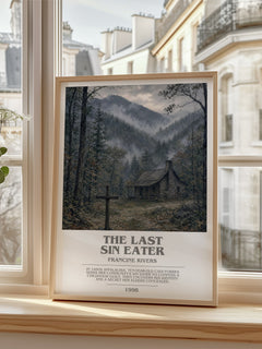 The Last Sin Eater bookish poster colour and style options – Francine Rivers book art