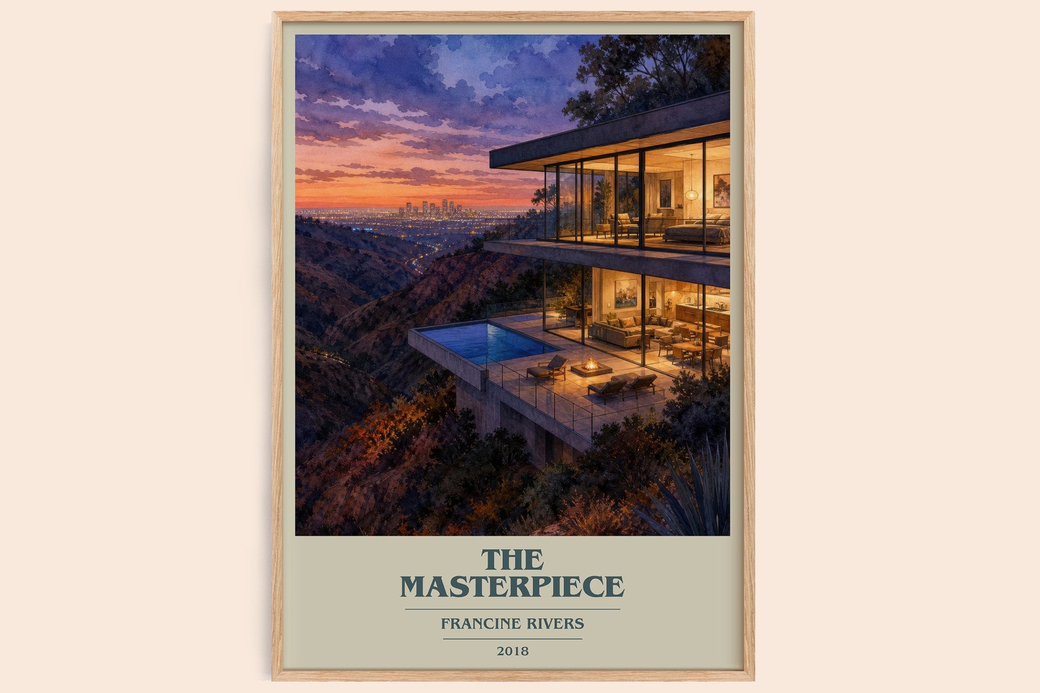 The Masterpiece Book Cover Poster by Francine Rivers