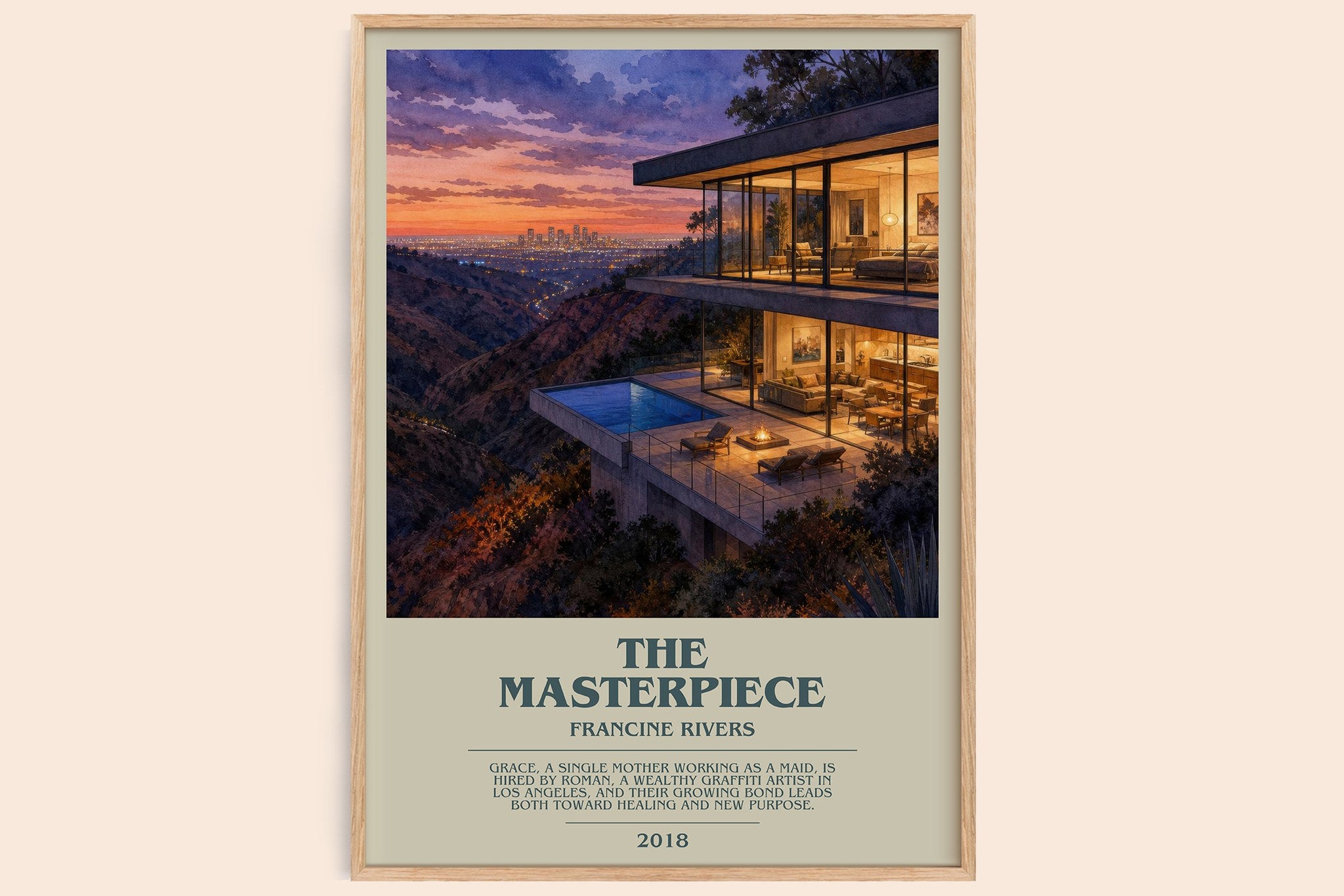 The Masterpiece Bookish Wall Art by Francine Rivers