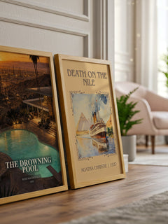 The Drowning Pool Book Watercolour Illustration by Ross Macdonald – image 4