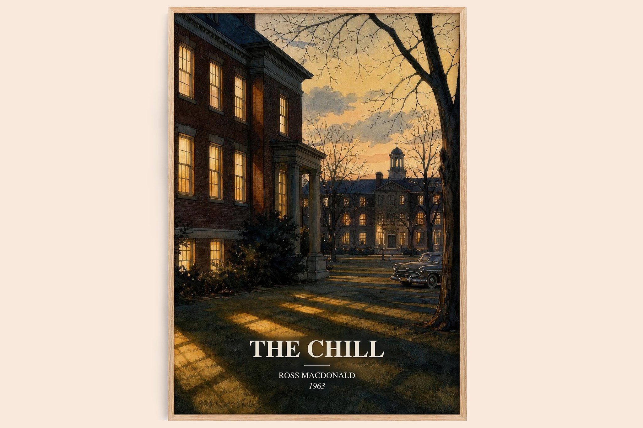 The Chill Book Watercolour Illustration by Ross Macdonald