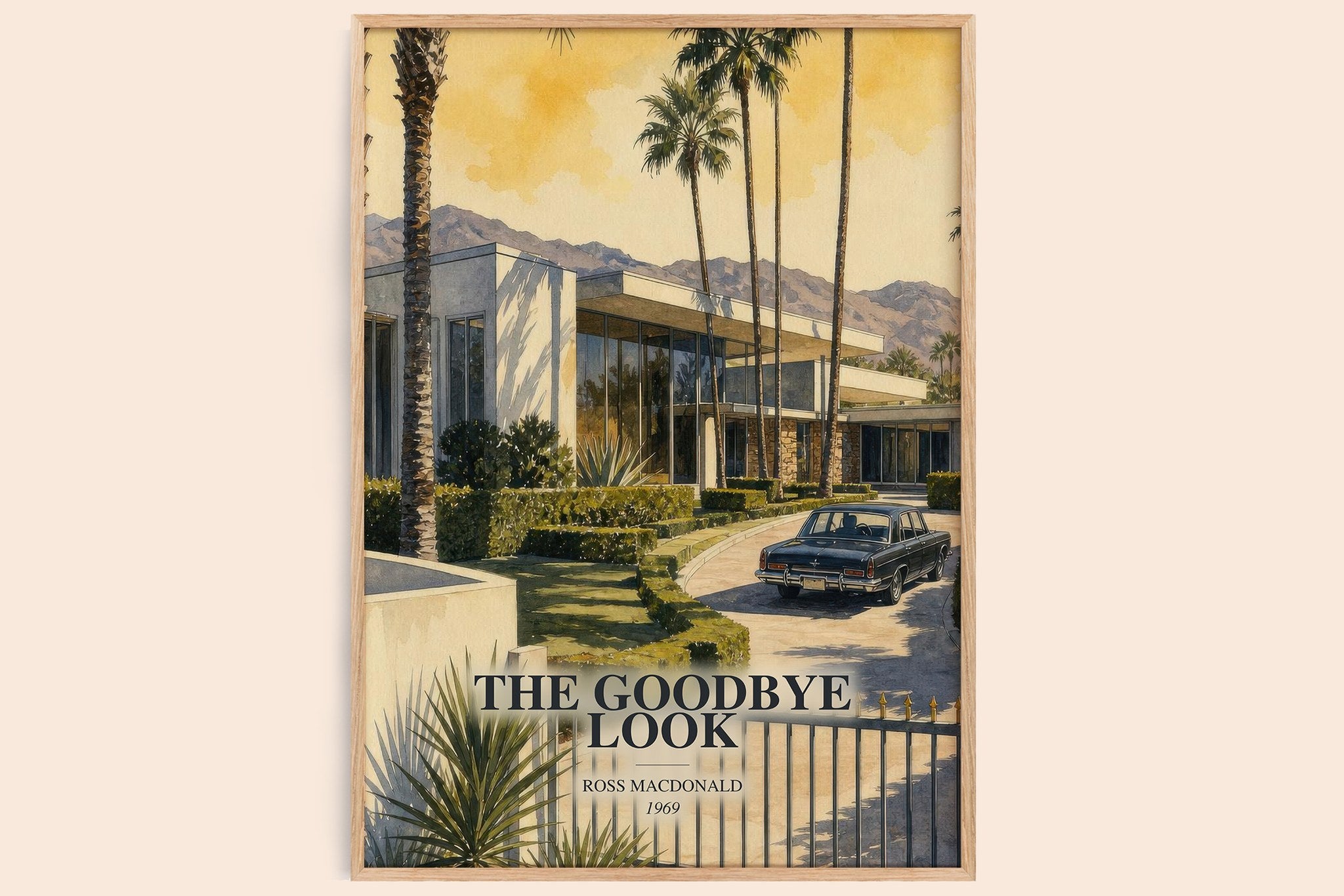 The Goodbye Look Book Watercolour Illustration by Ross Macdonald