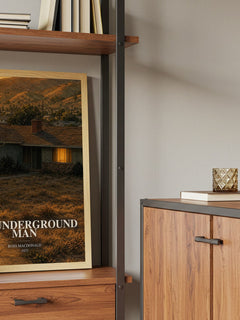 The Underground Man book watercolour illustration paper finish options – matte satin gloss