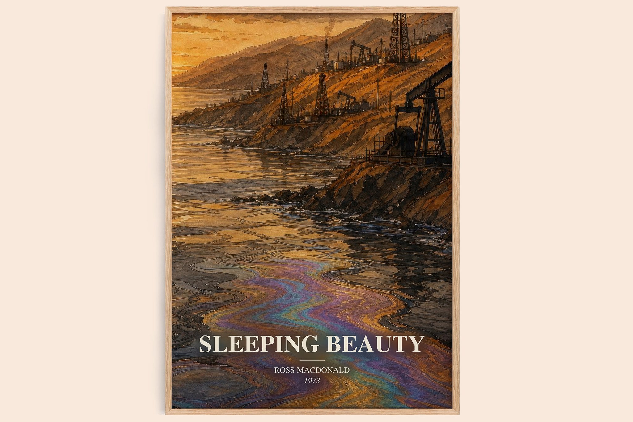 Sleeping Beauty Book Watercolour Illustration by Ross Macdonald