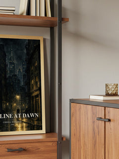 Deadline at Dawn book watercolour illustration paper finish options – matte satin gloss