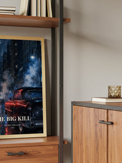 The Big Kill book watercolour illustration paper finish options – matte satin gloss