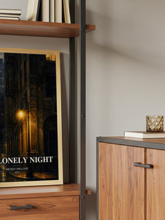 One Lonely Night book watercolour illustration paper finish options – matte satin gloss
