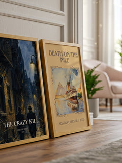 The Crazy Kill Book Watercolour Illustration by Chester Himes – image 4