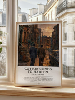 Cotton Comes to Harlem bookish poster colour and style options – Chester Himes book art