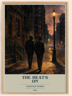 The Heat's On Book Cover Poster by Chester Himes – image 1