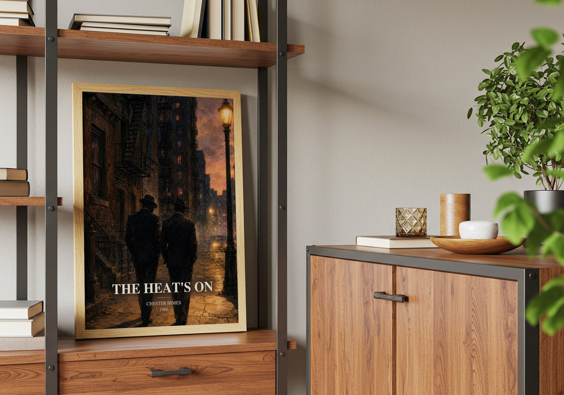 The Heat's On book watercolour illustration paper finish options – matte satin gloss