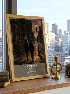 The Heat's On Book Cover Poster by Chester Himes – image 3