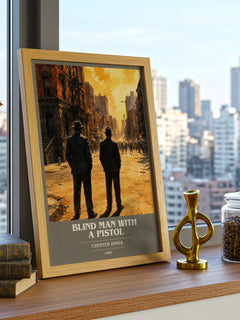 Blind Man with a Pistol Book Cover Poster by Chester Himes – image 3