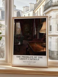 Problem of the Green Capsule Book Cover Poster by John Dickson Carr – image 2