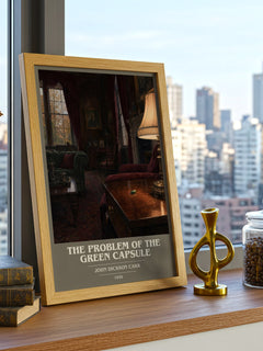 Problem of the Green Capsule Book Cover Poster by John Dickson Carr – image 3