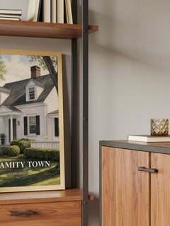 Calamity Town book watercolour illustration paper finish options – matte satin gloss