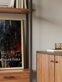Cat of Many Tails book watercolour illustration paper finish options – matte satin gloss