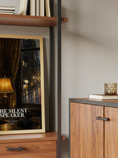The Silent Speaker book watercolour illustration paper finish options – matte satin gloss