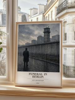 Funeral in Berlin Book Cover Poster by Len Deighton – image 2