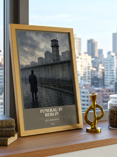 Funeral in Berlin Book Cover Poster by Len Deighton – image 3