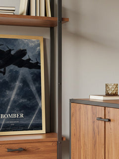 Bomber book watercolour illustration paper finish options – matte satin gloss