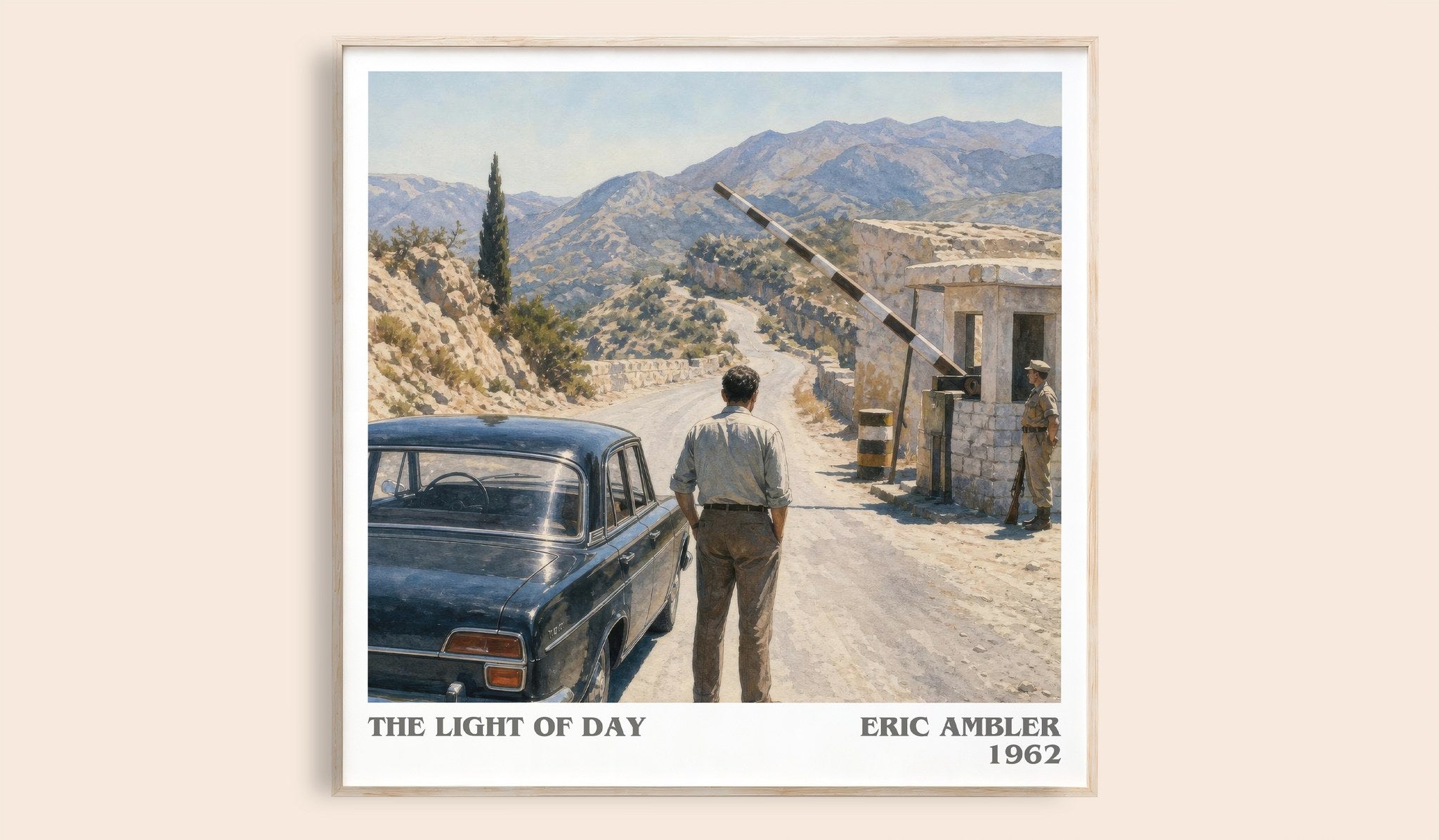 The Light of Day Literary Art Print by Eric Ambler