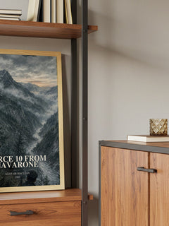 Force 10 from Navarone book watercolour illustration paper finish options – matte satin gloss