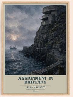 Assignment in Brittany Book Cover Poster by Helen MacInnes – image 1