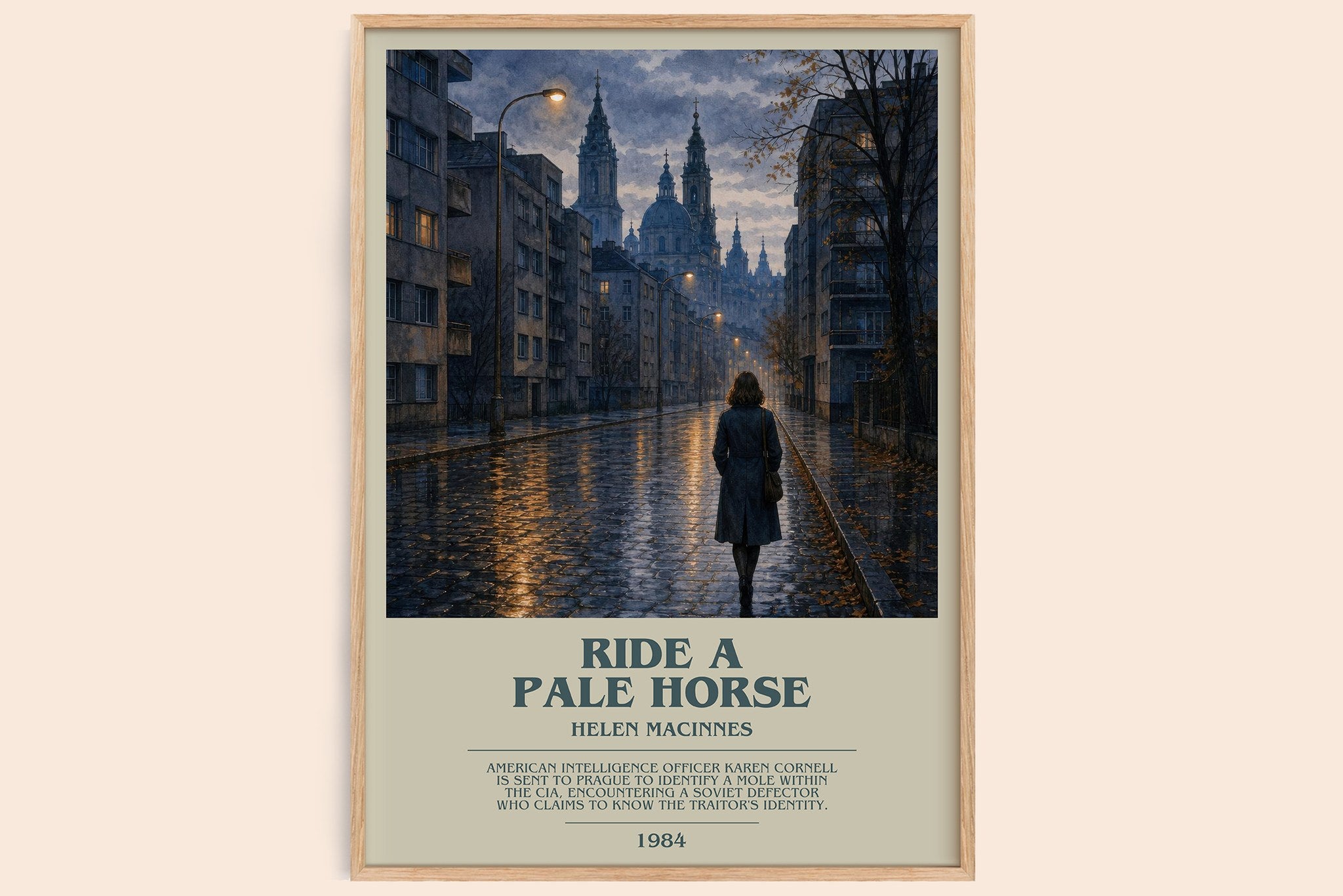 Ride a Pale Horse Bookish Wall Art by Helen MacInnes