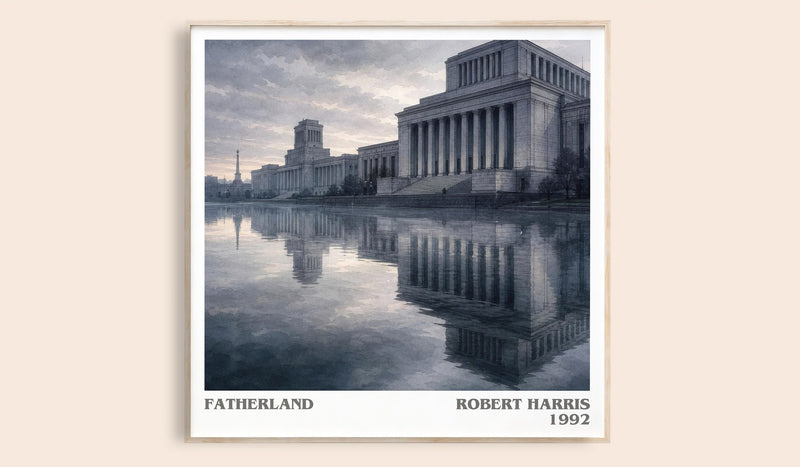 Fatherland Literary Art Print by Robert Harris (Square style)