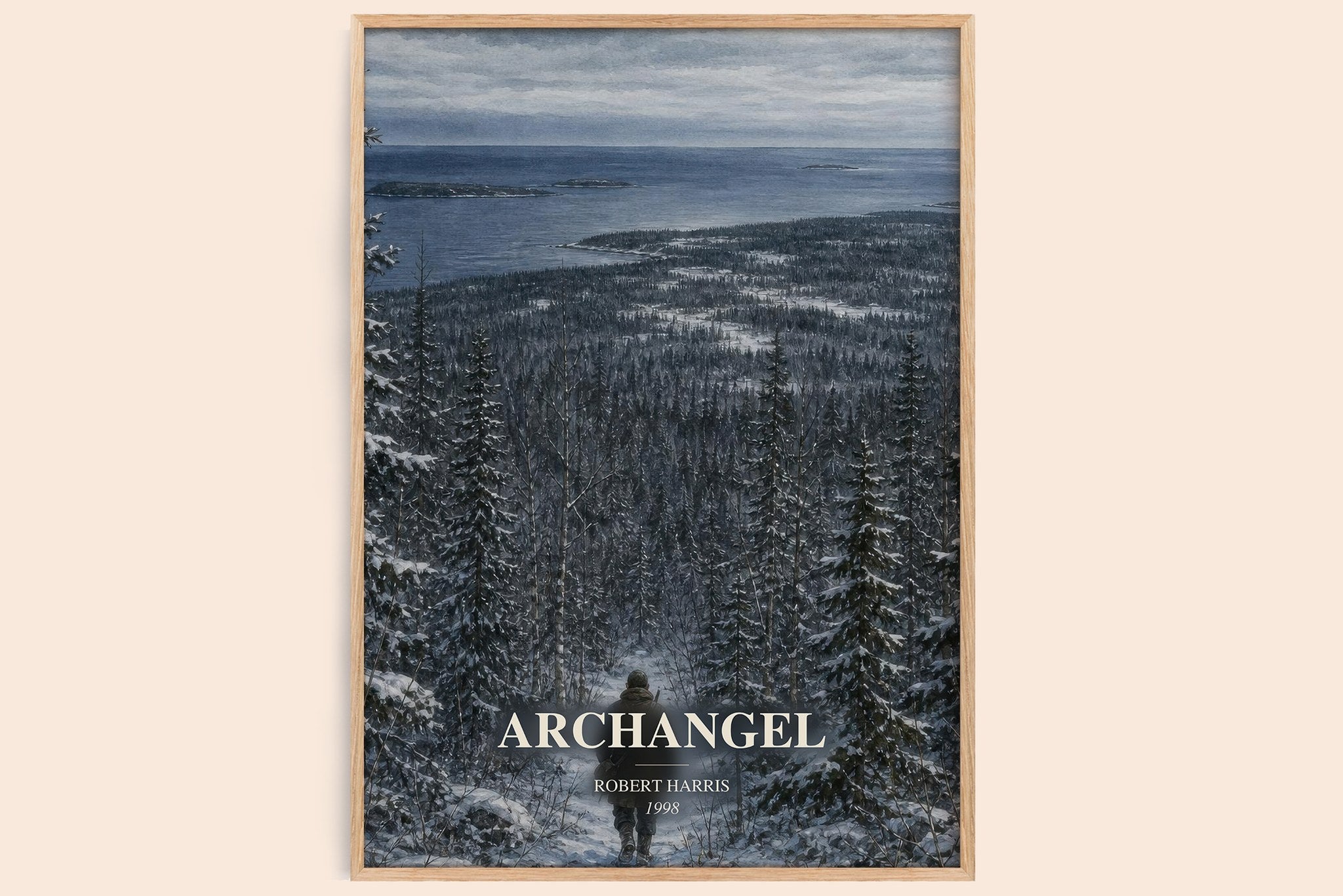 Archangel Book Watercolour Illustration by Robert Harris