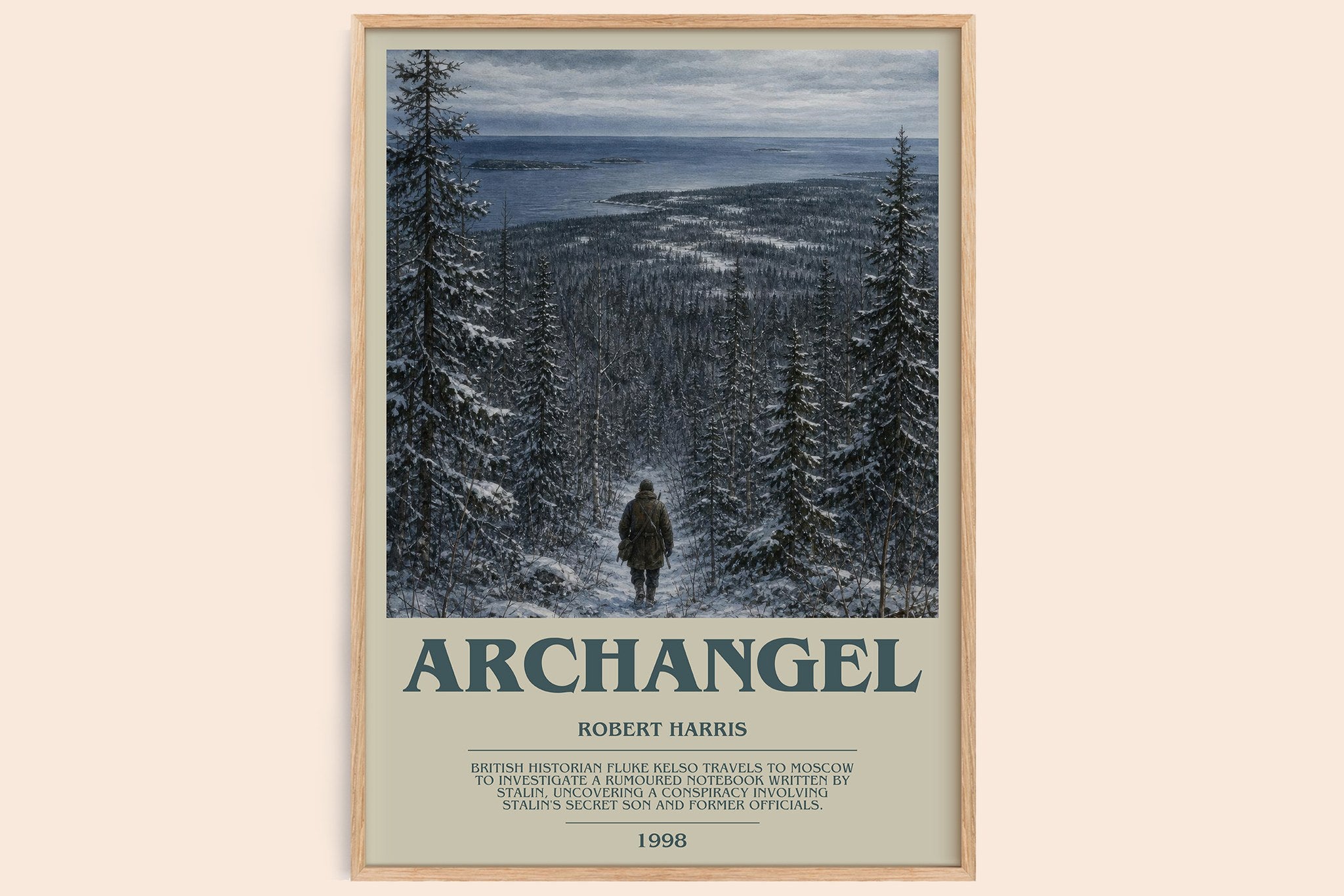 Archangel Bookish Wall Art by Robert Harris