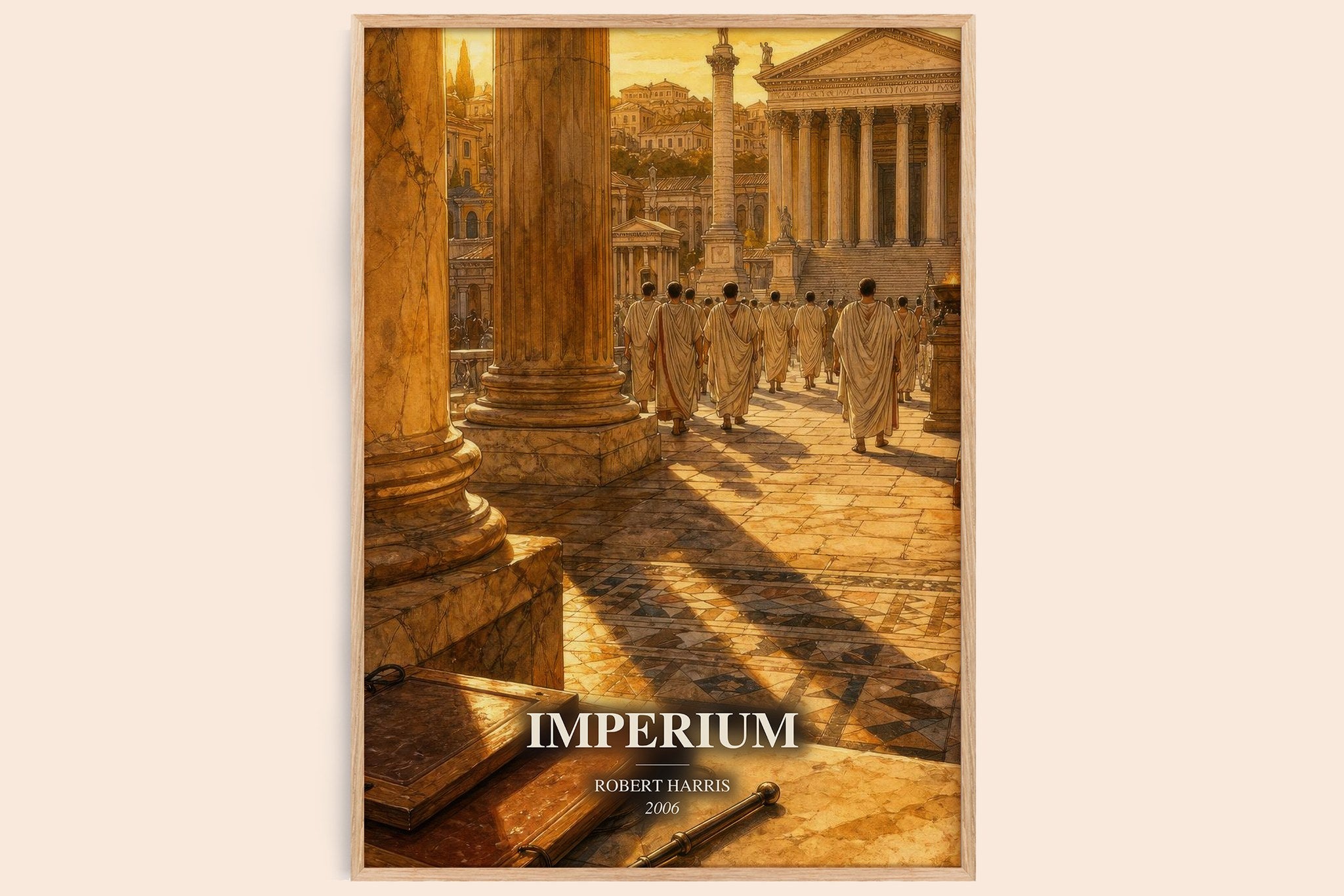 Imperium Book Watercolour Illustration by Robert Harris