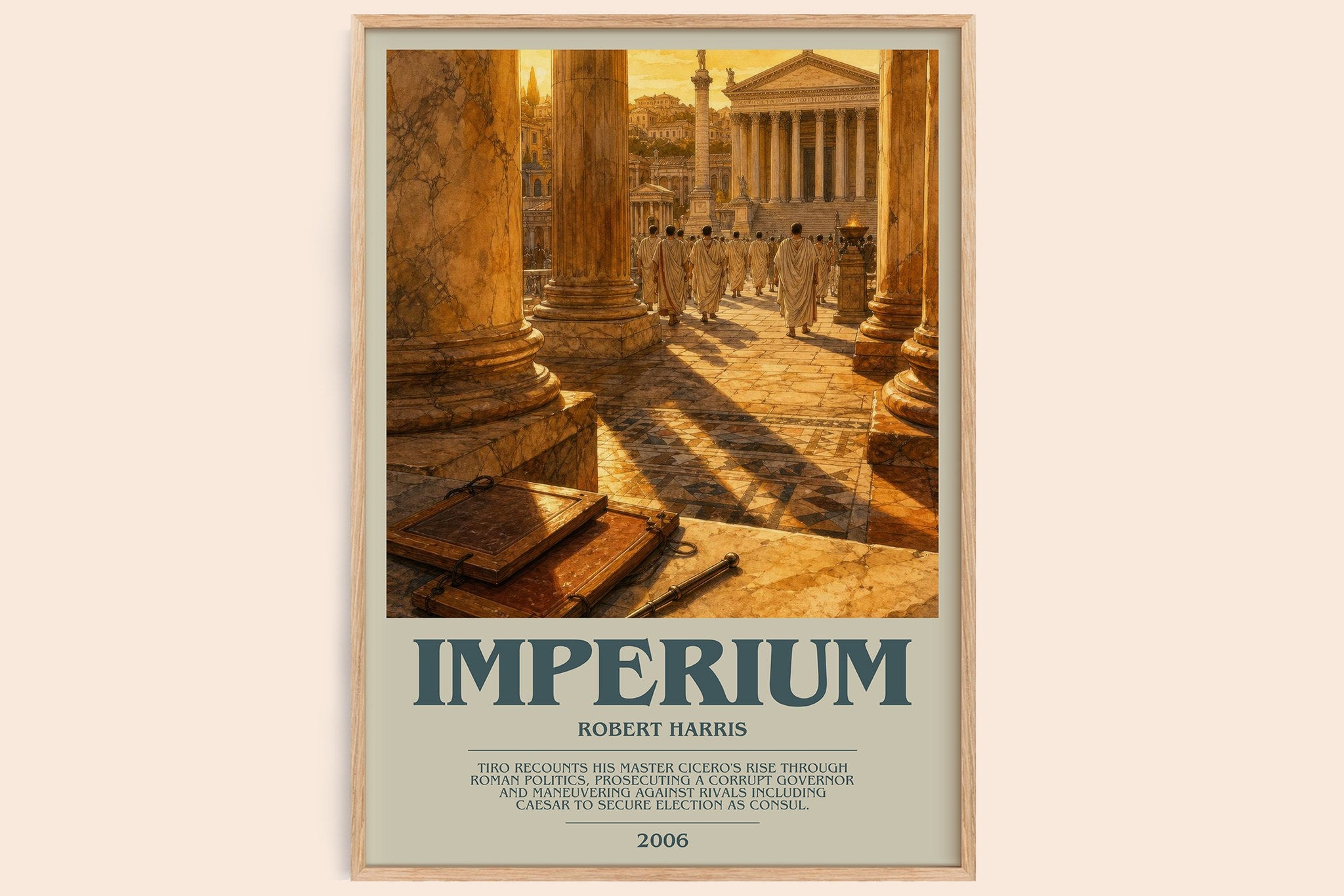 Imperium Bookish Wall Art by Robert Harris