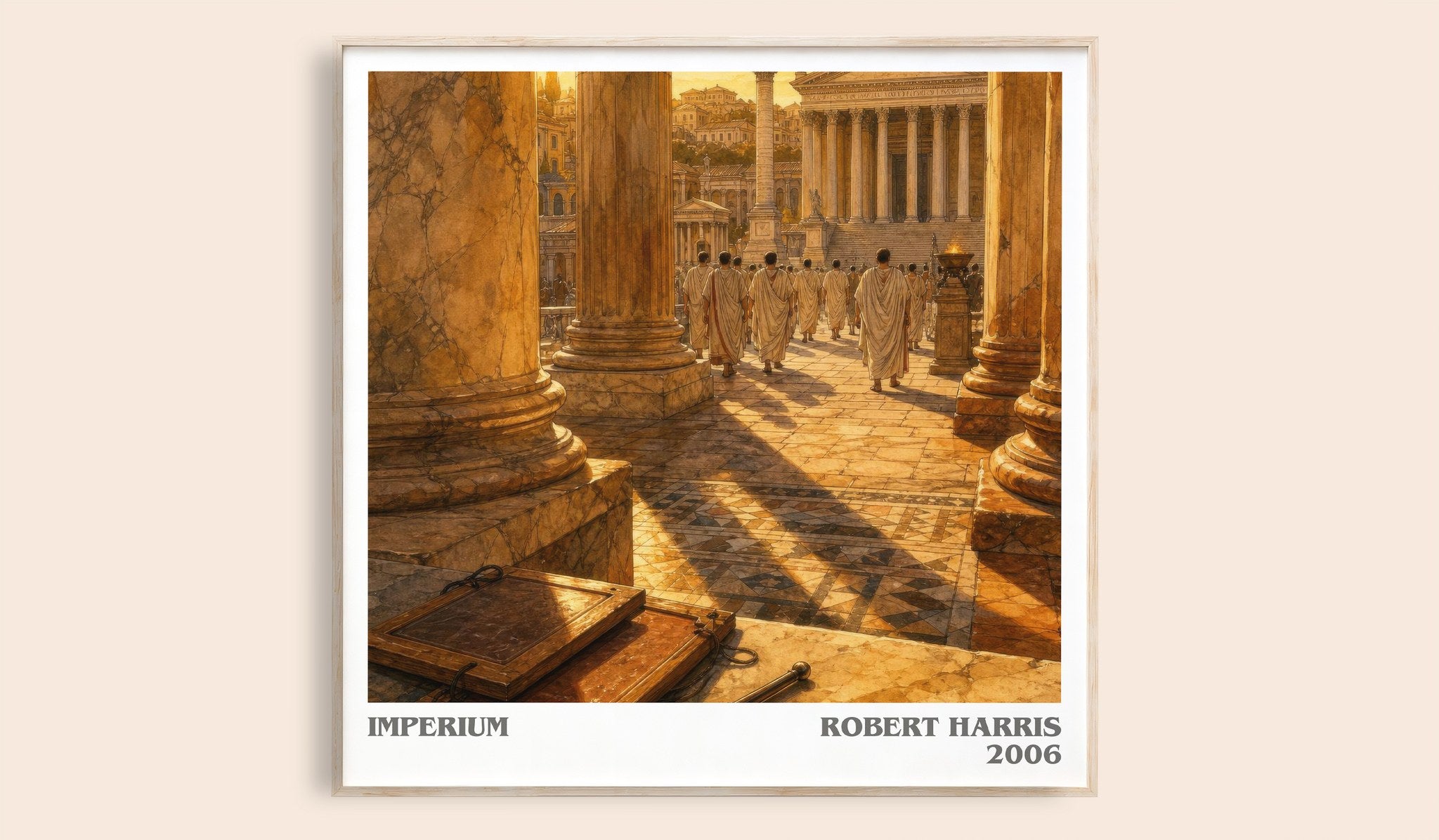 Imperium Literary Art Print by Robert Harris