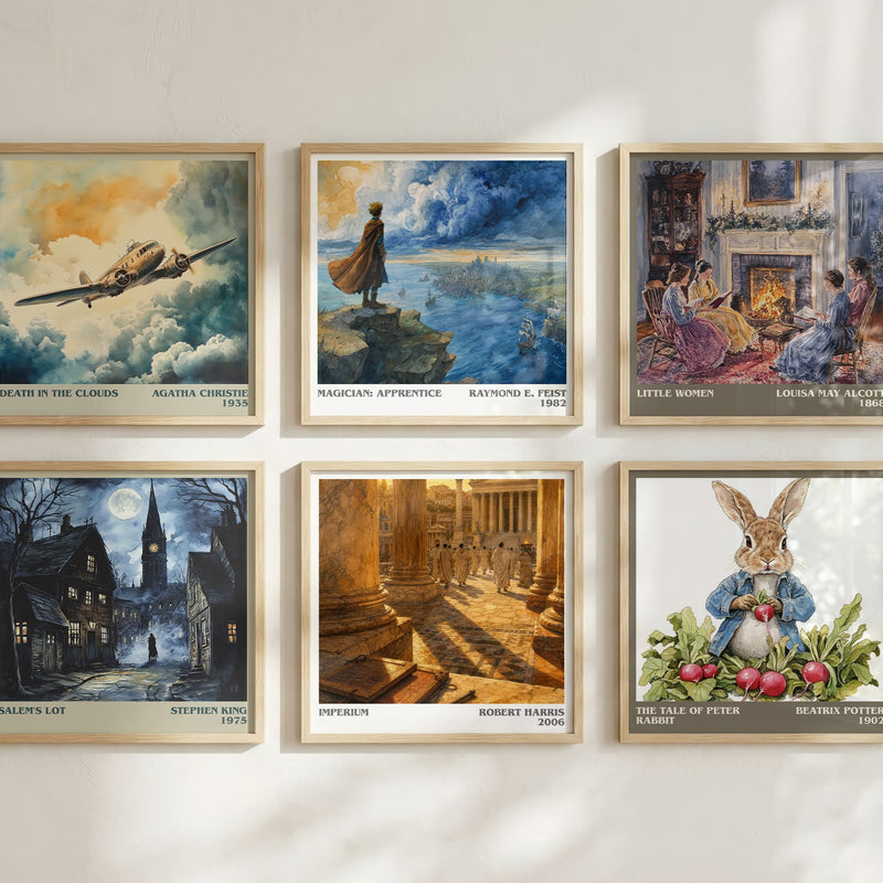 Imperium literary art print colour and style options – Robert Harris book art
