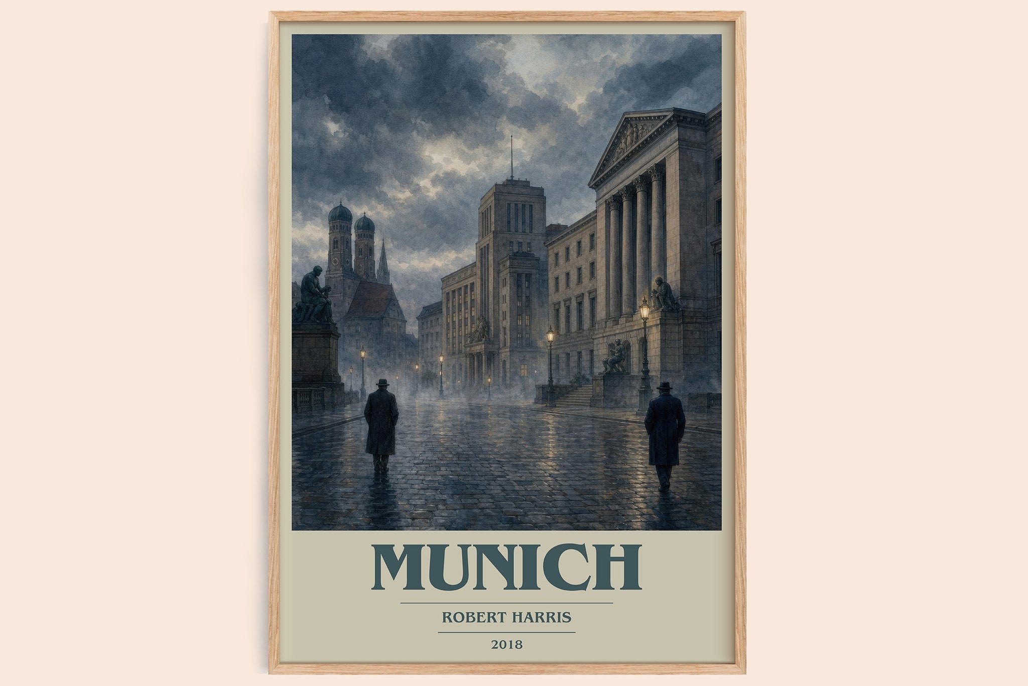 Munich Book Cover Poster by Robert Harris