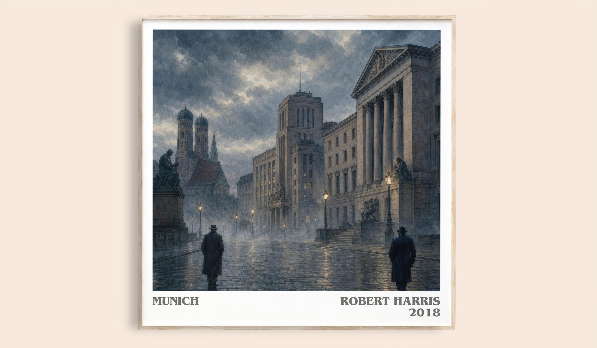 Munich Literary Art Print by Robert Harris