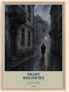 Night Soldiers Book Cover Poster by Alan Furst – image 1